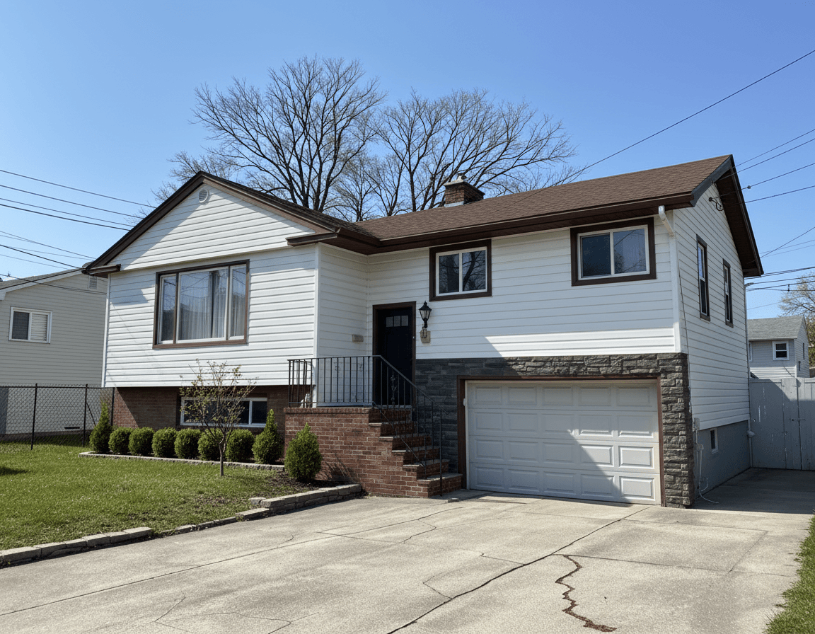 Split-Level in Smithtown - after