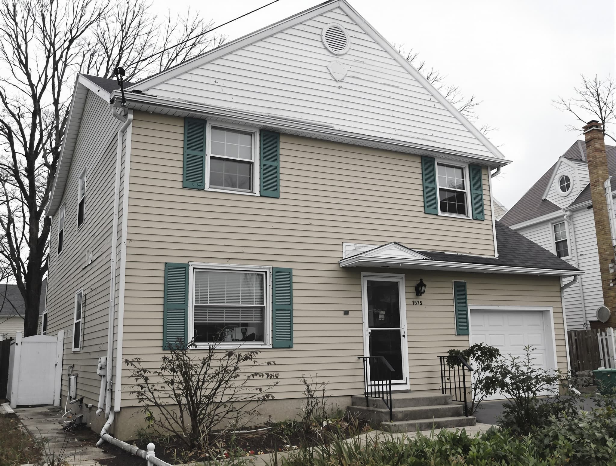 Center-Hall Colonial in Garden City - before